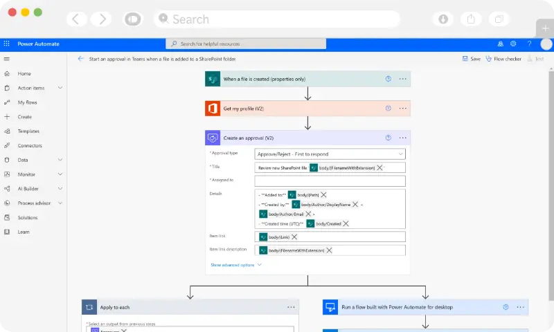 Enhance Workflows | Top MICROSOFT POWER AUTOMATE service Provider Australia | Exigo Tech Australia