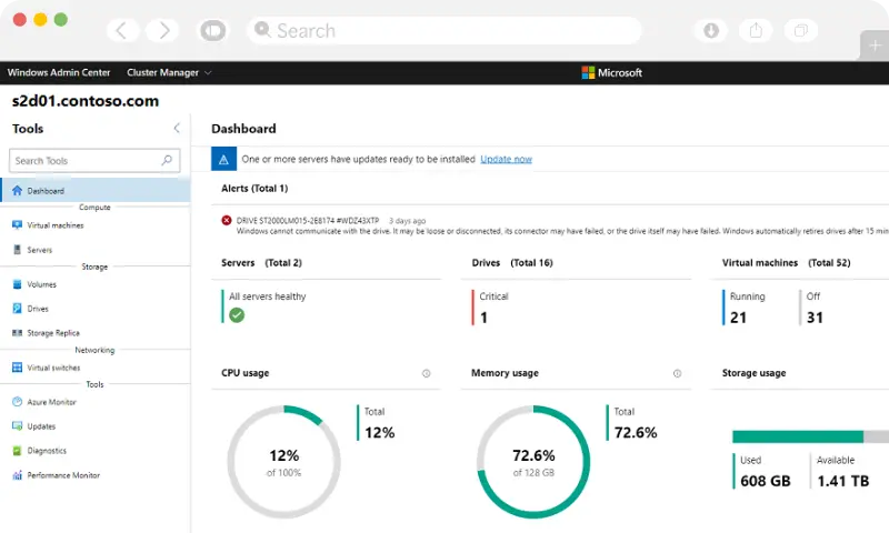 Monitor Cloud Environment | Azure Stack: Leverage the capabilities of Microsoft Azure | Exigo Tech Australia