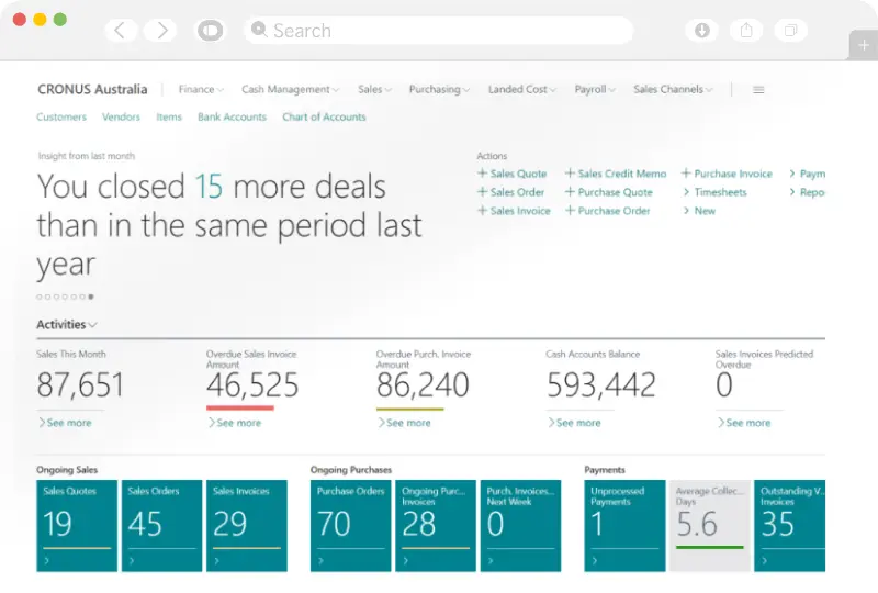 Outlook Integration | Wiise: a cloud-based ERP solution from Exigo Tech Philippines