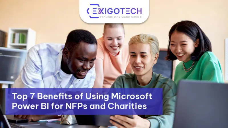 top-7-benefits-of-using-microsoft-power-bi-for-nfps- feature image Exigo Tech