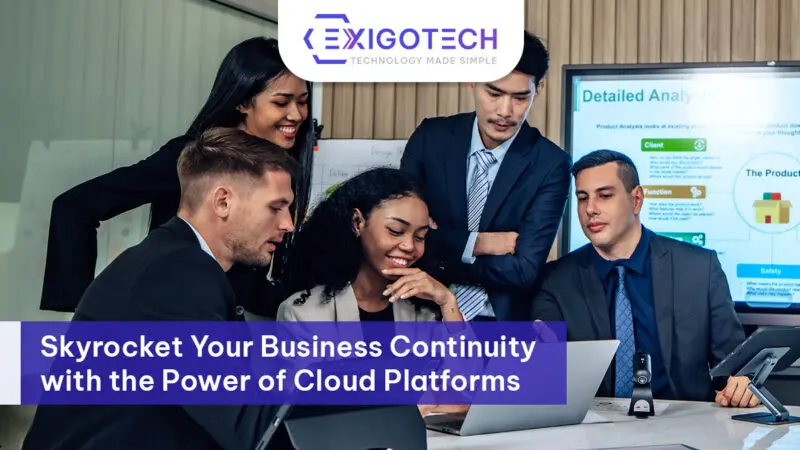 business continuity - Exigo Tech