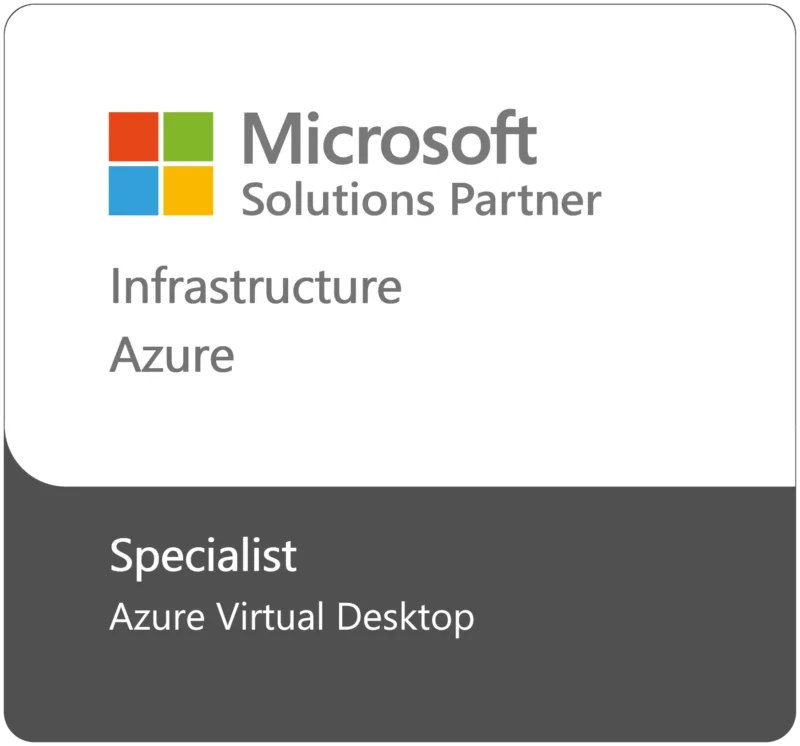 Microsoft Solution Partner - Exigo Tech's Infrastructure Azure Specialist badge 